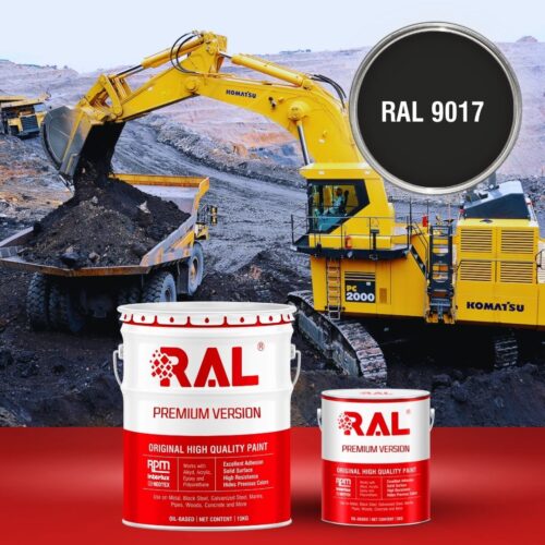 A3 Son Polyurethane cao cap RAL 9017 1