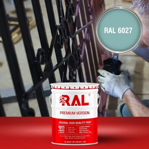 Sơn Acrylic 2IN1 (Lót + phủ) RAL RAONER 2IN1 6027 1 A4 Son Acrylic 2IN1 RAL 6027 1