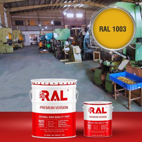 Sơn Epoxy cao cấp RAL RAGUARD 1003 1 A5 Son Epoxy cao cap RAL 1003 1
