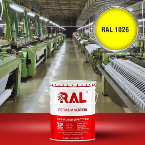 A6 Son cong nghiep Alkyd nhanh kho RAL 1026 1