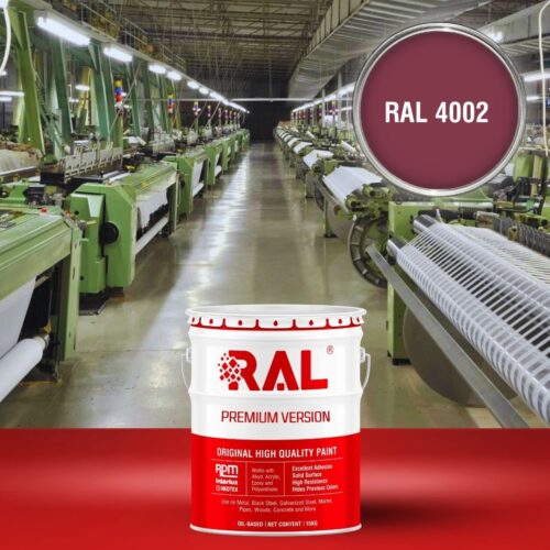 Sơn công nghiệp Alkyd nhanh khô RAL RAKYD QD 4002 1 A6 Son cong nghiep Alkyd nhanh kho RAL 4002 1