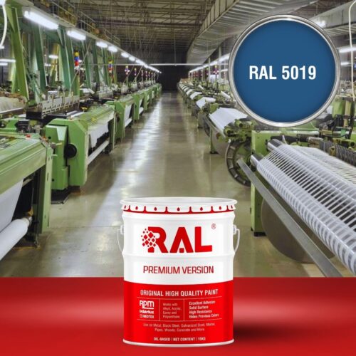 A6 Son cong nghiep Alkyd nhanh kho RAL 5019 1