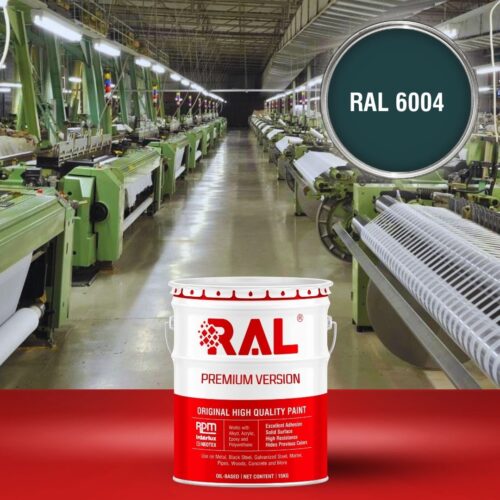 Sơn công nghiệp Alkyd nhanh khô RAL RAKYD QD 6004 1 A6 Son cong nghiep Alkyd nhanh kho RAL 6004 1