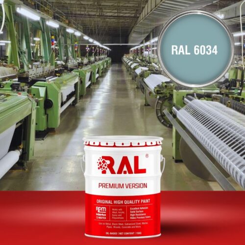 A6 Son cong nghiep Alkyd nhanh kho RAL 6034 1