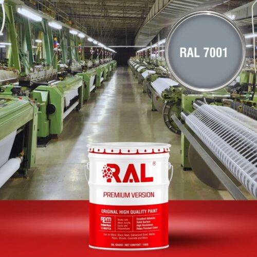 A6 Son cong nghiep Alkyd nhanh kho RAL 7001 1