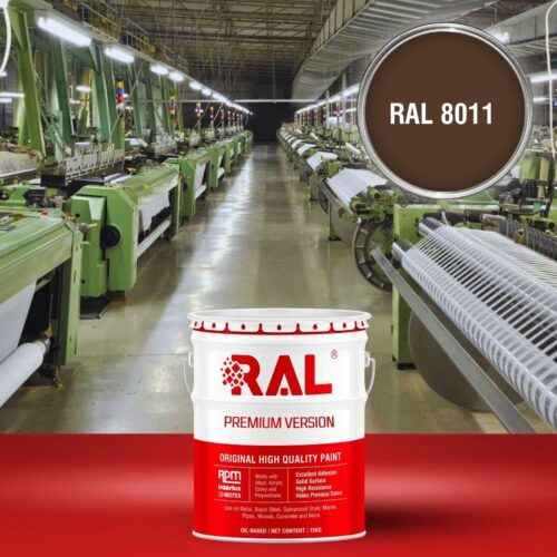 A6 Son cong nghiep Alkyd nhanh kho RAL 8011 1