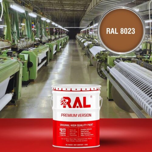 Sơn công nghiệp Alkyd nhanh khô RAL RAKYD QD 8023 1 A6 Son cong nghiep Alkyd nhanh kho RAL 8023 1