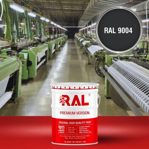 A6 Son cong nghiep Alkyd nhanh kho RAL 9004 1