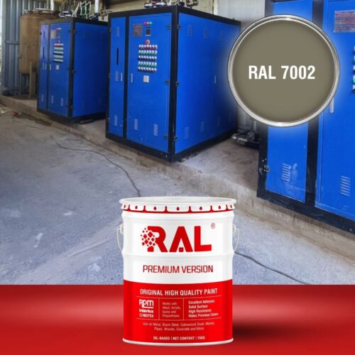 Sơn công nghiệp Alkyd kinh tế RAL RAKYD 7002 1 A7 Son cong nghiep Alkyd kinh te RAL 7002 1