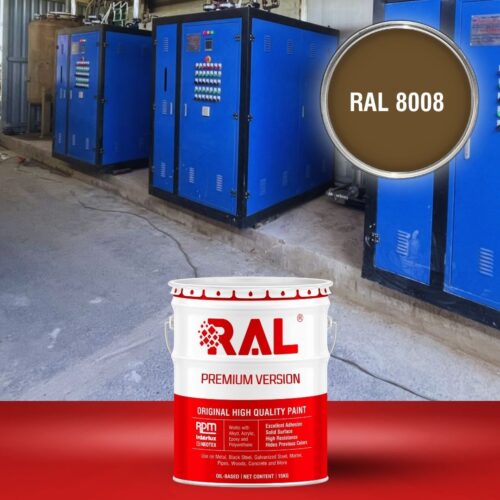 A7 Son cong nghiep Alkyd kinh te RAL 8008 1