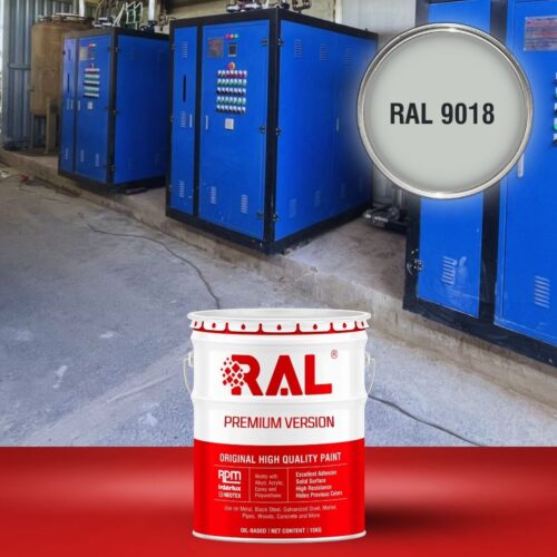 A7 Son cong nghiep Alkyd kinh te RAL 9018 1