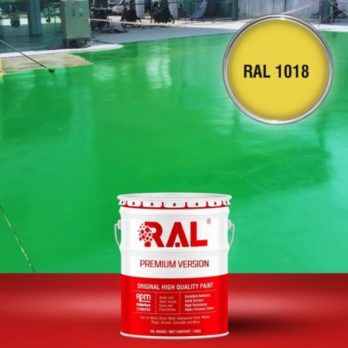 B10 Son san Acrylic 2IN1 Lot phu RAL 1018 1