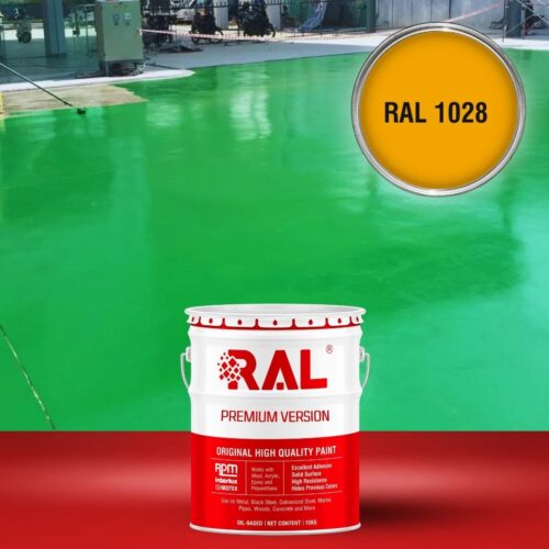 B10 Son san Acrylic 2IN1 Lot phu RAL 1028 1