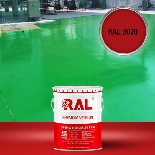 B10 Son san Acrylic 2IN1 Lot phu RAL 3020 1