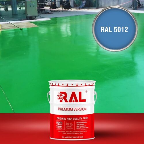 B10 Son san Acrylic 2IN1 Lot phu RAL 5012 1