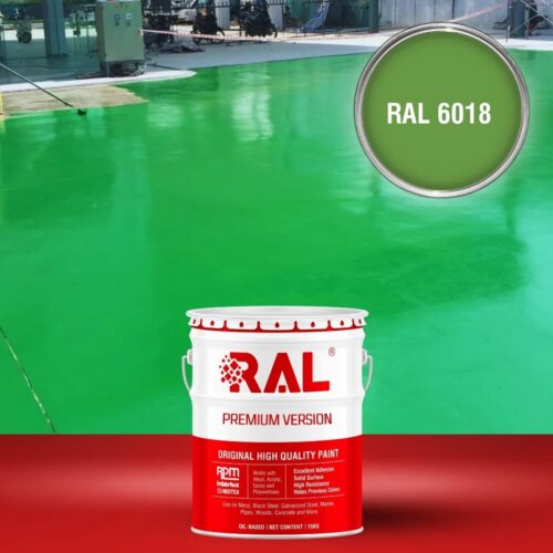 B10 Son san Acrylic 2IN1 Lot phu RAL 6018 1