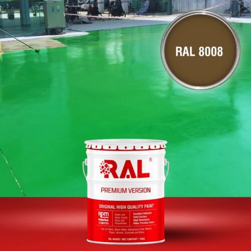 B10 Son san Acrylic 2IN1 Lot phu RAL 8008 1