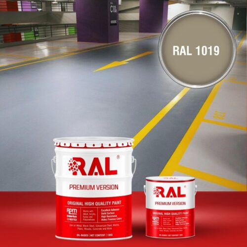 B23 Son san Garage Epoxy he lan RAL 1019 1