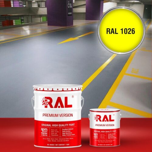 B23 Son san Garage Epoxy he lan RAL 1026 1
