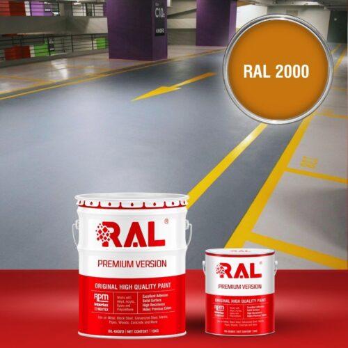 B23 Son san Garage Epoxy he lan RAL 2000 1