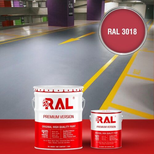 B23 Son san Garage Epoxy he lan RAL 3018 1