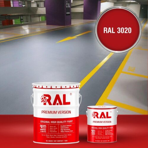 B23 Son san Garage Epoxy he lan RAL 3020 1