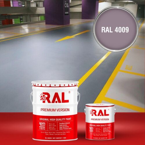 B23 Son san Garage Epoxy he lan RAL 4009 1