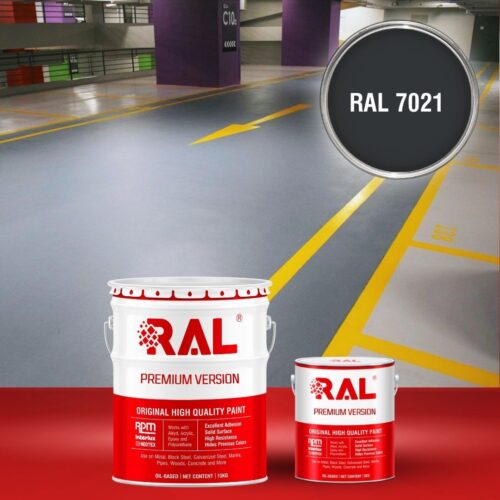 B23 Son san Garage Epoxy he lan RAL 7021 1