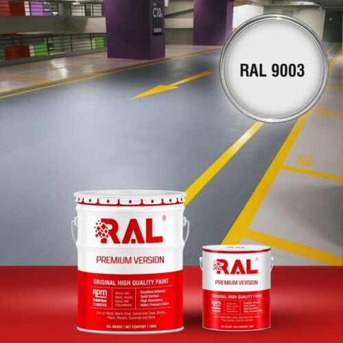 B23 Son san Garage Epoxy he lan RAL 9003 1