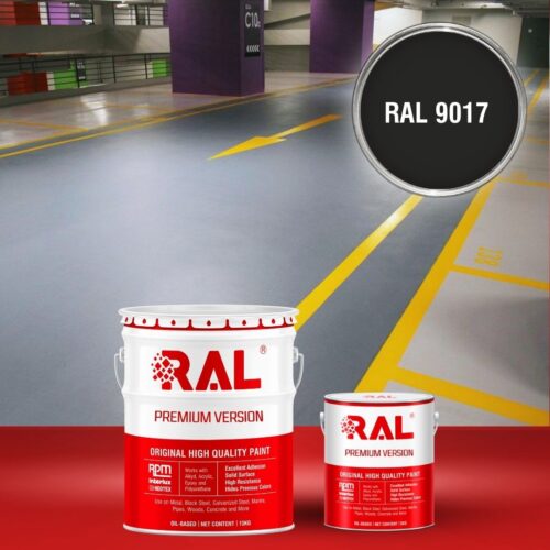 B23 Son san Garage Epoxy he lan RAL 9017 1