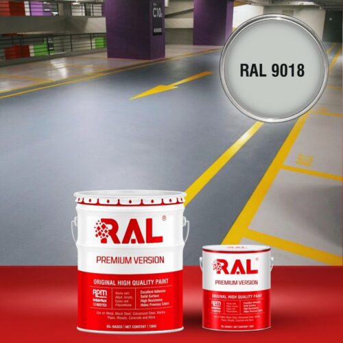 B23 Son san Garage Epoxy he lan RAL 9018 1