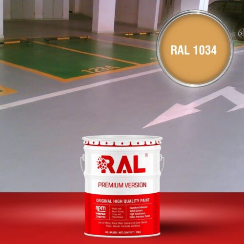 B25 Son san Garage Acylic 2IN1 Lot phu RAL 1034 1