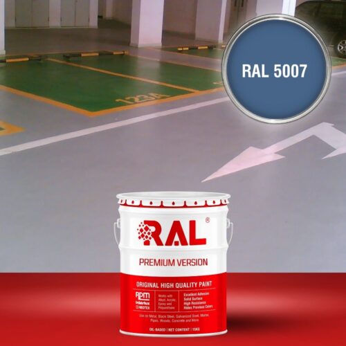 B25 Son san Garage Acylic 2IN1 Lot phu RAL 5007 1