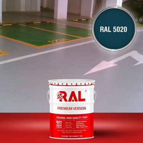 B25 Son san Garage Acylic 2IN1 Lot phu RAL 5020 1