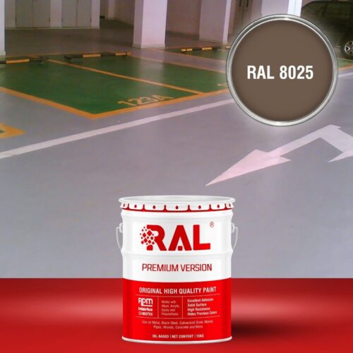 B25 Son san Garage Acylic 2IN1 Lot phu RAL 8025 1