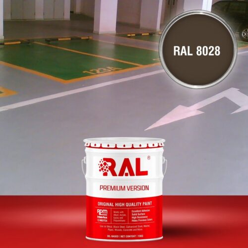 B25 Son san Garage Acylic 2IN1 Lot phu RAL 8028 1