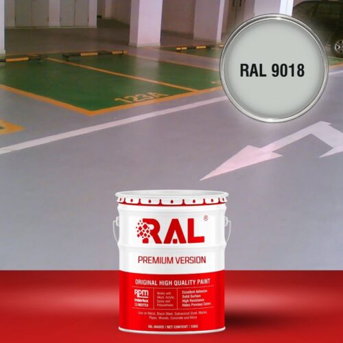 B25 Son san Garage Acylic 2IN1 Lot phu RAL 9018 1