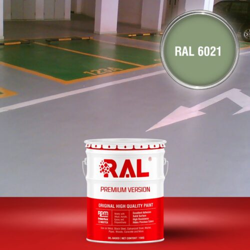 B25 Son san Garage Acylic 2IN1. Lot phu RAL 6021