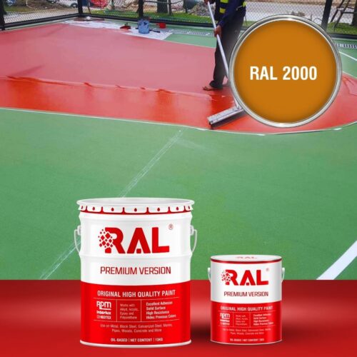 B26 Son san the thao PU tu san RAL 2000 1
