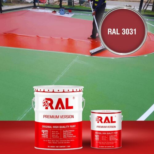 B26 Son san the thao PU tu san RAL 3031 1