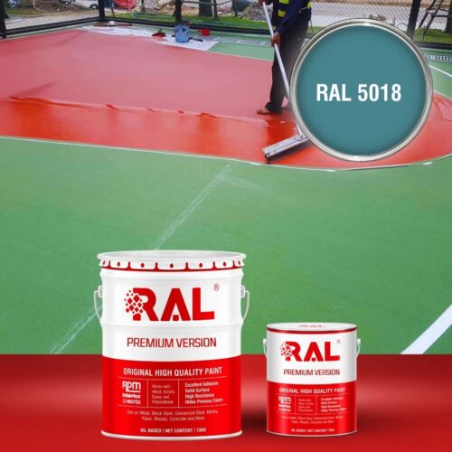 B26 Son san the thao PU tu san RAL 5018 1