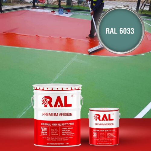 B26 Son san the thao PU tu san RAL 6033 1