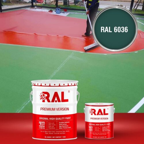 B26 Son san the thao PU tu san RAL 6036 1
