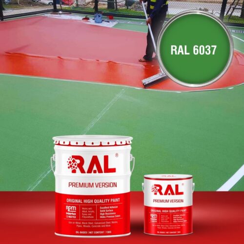 B26 Son san the thao PU tu san RAL 6037 1