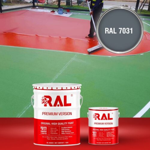 B26 Son san the thao PU tu san RAL 7031 1