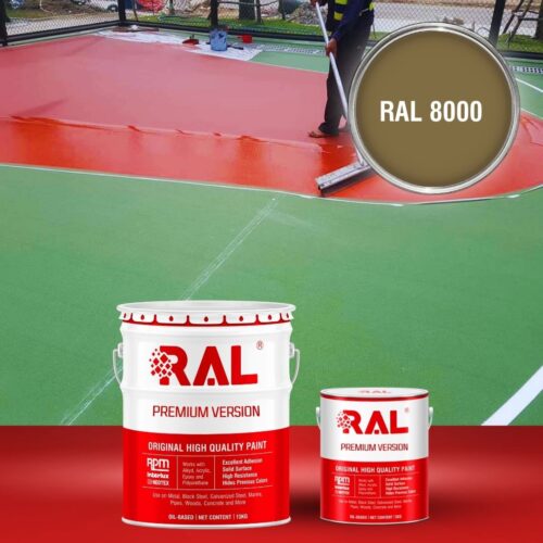 B26 Son san the thao PU tu san RAL 8000 1