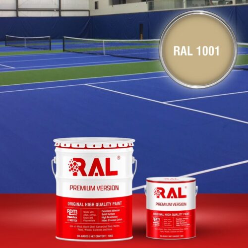 B27 Son san the thao Epoxy tu san RAL 1001 1