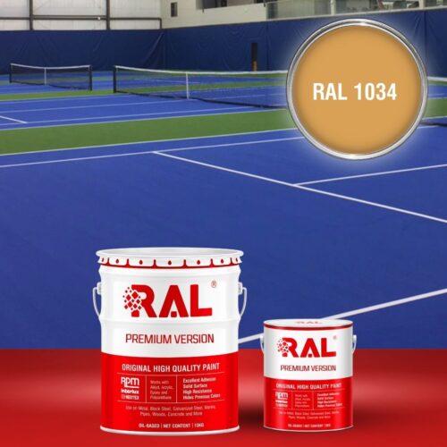 B27 Son san the thao Epoxy tu san RAL 1034 1