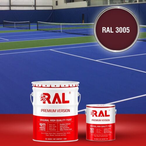 B27 Son san the thao Epoxy tu san RAL 3005 1