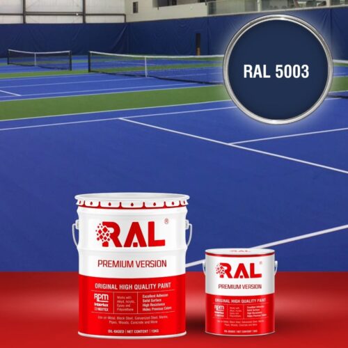 B27 Son san the thao Epoxy tu san RAL 5003 1